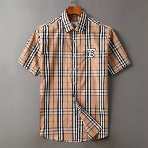 Burberry Shirts Short Sleeved For Men #1346584