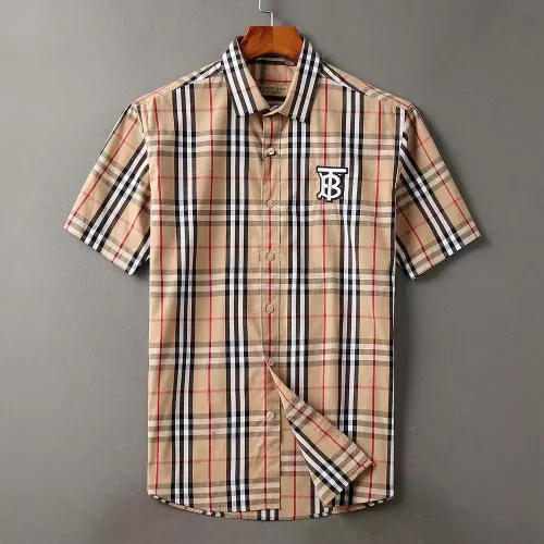 Burberry Shirts Short Sleeved For Men #1346586