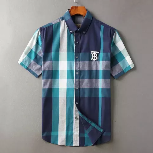Burberry Shirts Short Sleeved For Men #1346591