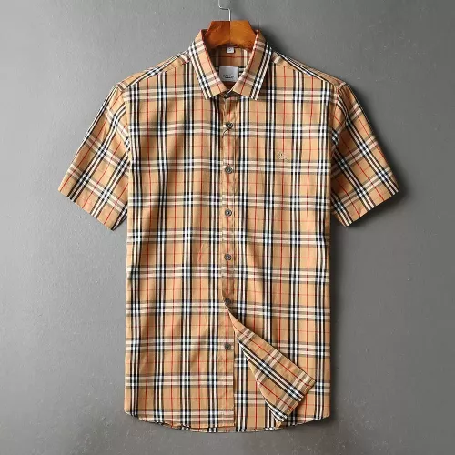 Burberry Shirts Short Sleeved For Men #1346593