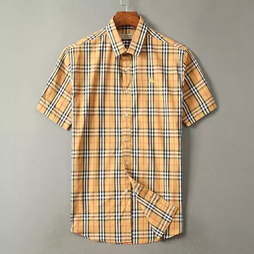 Burberry Shirts Short Sleeved For Men #1346594