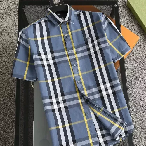 Burberry Shirts Short Sleeved For Men #1346598