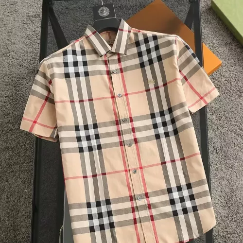 Burberry Shirts Short Sleeved For Men #1346600