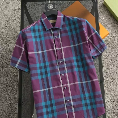 Burberry Shirts Short Sleeved For Men #1346601