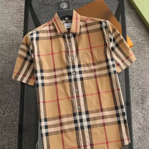 Burberry Shirts Short Sleeved For Men #1346603