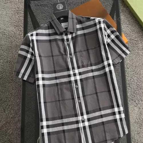 Burberry Shirts Short Sleeved For Men #1346604