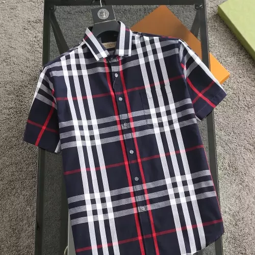 Burberry Shirts Short Sleeved For Men #1346607