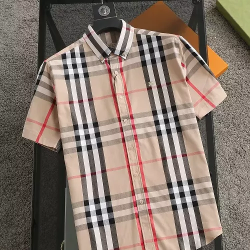 Burberry Shirts Short Sleeved For Men #1346608
