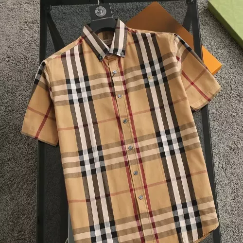 Burberry Shirts Short Sleeved For Men #1346609