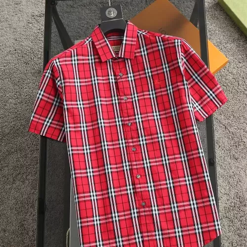 Burberry Shirts Short Sleeved For Men #1346612