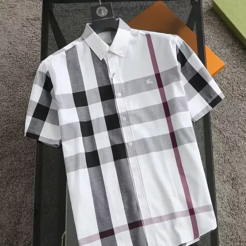 Burberry Shirts Short Sleeved For Men #1346613
