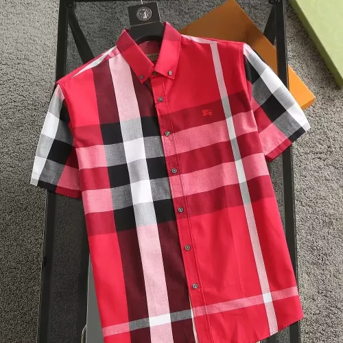 Burberry Shirts Short Sleeved For Men #1346616