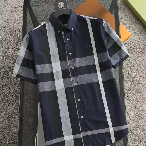 Burberry Shirts Short Sleeved For Men #1346619