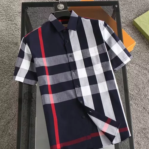 Burberry Shirts Short Sleeved For Men #1346627