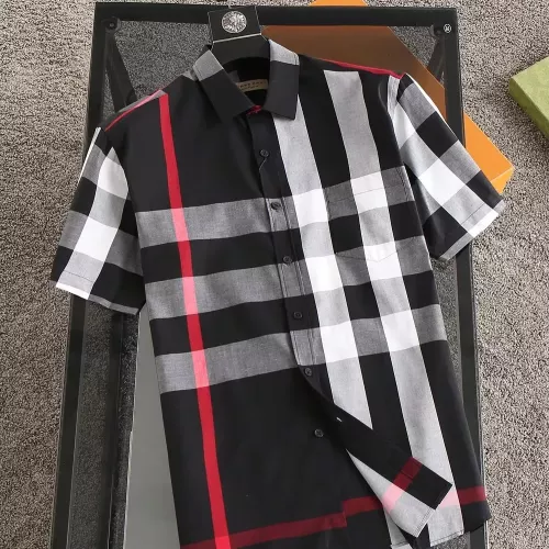 Burberry Shirts Short Sleeved For Men #1346629