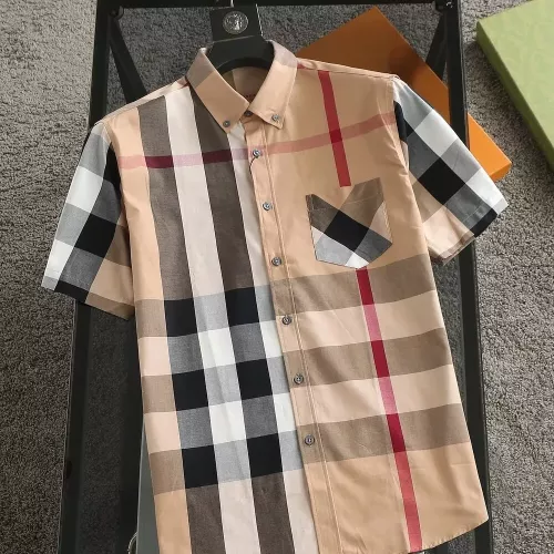 Replica Burberry Shirts Short Sleeved For Men #1346632, $38.00 USD, [ITEM#1346632], Replica Burberry Shirts outlet from China