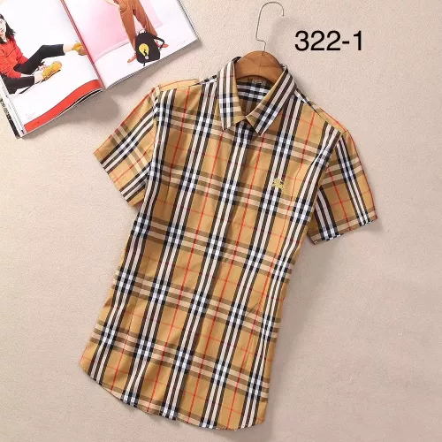 Burberry Shirts Short Sleeved For Women #1346647