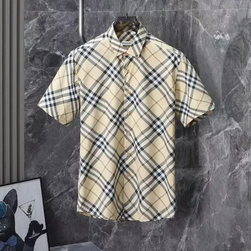 Burberry Shirts Short Sleeved For Men #1346652