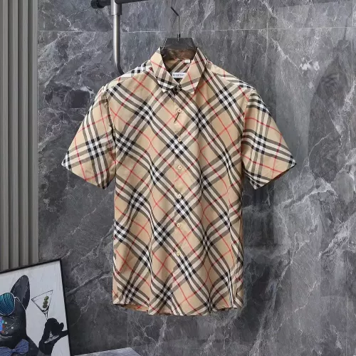 Burberry Shirts Short Sleeved For Men #1346653