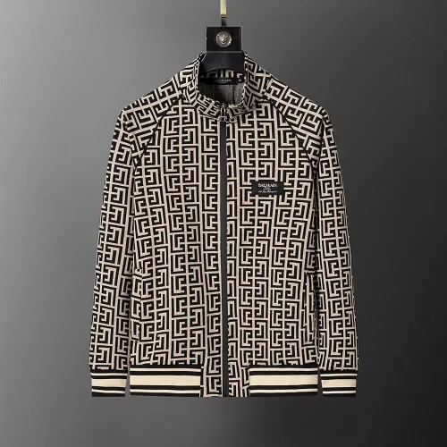 Replica Balmain Tracksuits Long Sleeved For Men #1346659 $72.00 USD for Wholesale