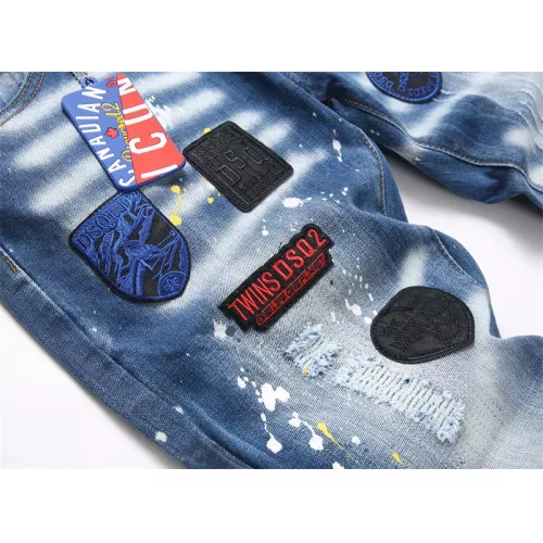 Replica Dsquared Jeans For Men #1346756 $48.00 USD for Wholesale