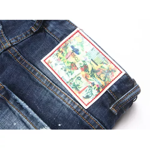 Replica Dsquared Jeans For Men #1346758 $48.00 USD for Wholesale