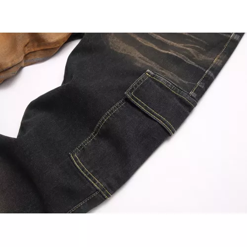 Replica Balmain Jeans For Men #1346767 $48.00 USD for Wholesale