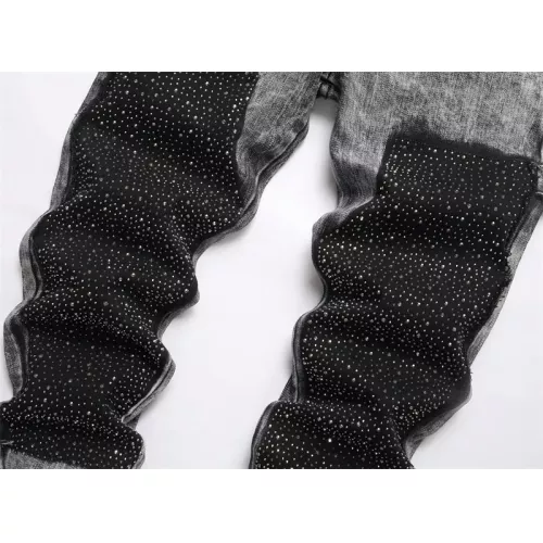 Replica Balmain Jeans For Men #1346777 $48.00 USD for Wholesale