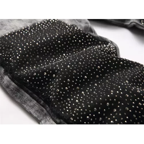 Replica Balmain Jeans For Men #1346777 $48.00 USD for Wholesale