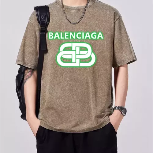 Balenciaga T-Shirts Short Sleeved For Men #1347010