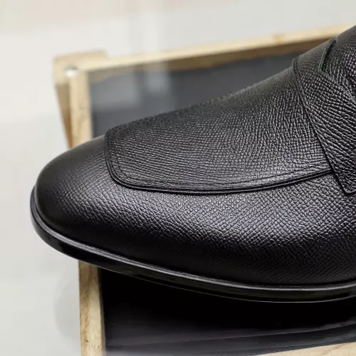 Replica Salvatore Ferragamo Leather Shoes For Men #1347524 $108.00 USD for Wholesale