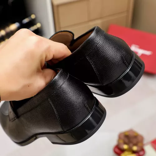 Replica Salvatore Ferragamo Leather Shoes For Men #1347524 $108.00 USD for Wholesale