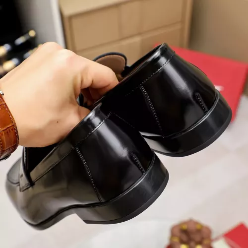 Replica Salvatore Ferragamo Leather Shoes For Men #1347526 $108.00 USD for Wholesale