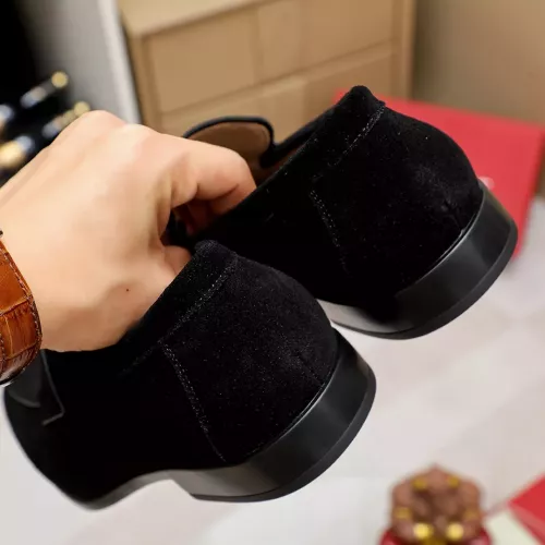 Replica Salvatore Ferragamo Leather Shoes For Men #1347527 $108.00 USD for Wholesale
