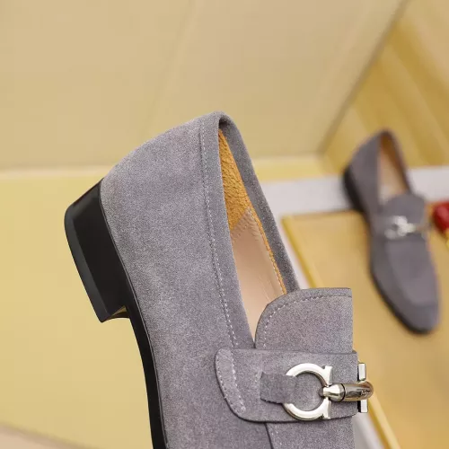 Replica Salvatore Ferragamo Leather Shoes For Men #1347528 $108.00 USD for Wholesale