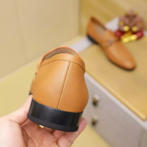 Replica Salvatore Ferragamo Leather Shoes For Men #1347531 $108.00 USD for Wholesale