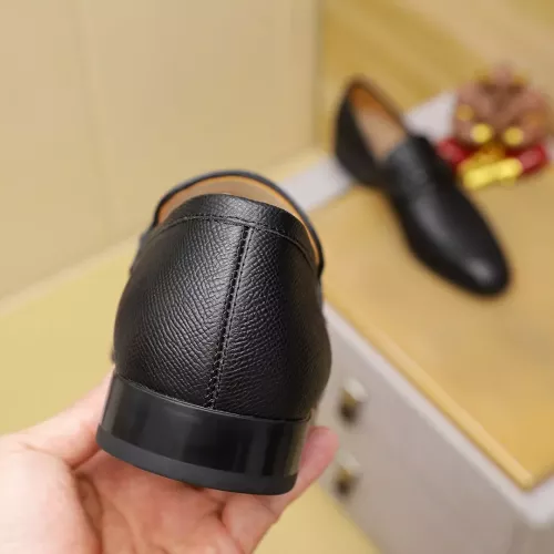 Replica Salvatore Ferragamo Leather Shoes For Men #1347532 $108.00 USD for Wholesale