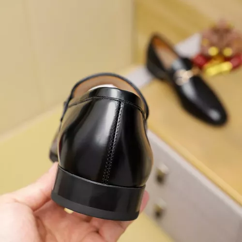 Replica Salvatore Ferragamo Leather Shoes For Men #1347534 $108.00 USD for Wholesale