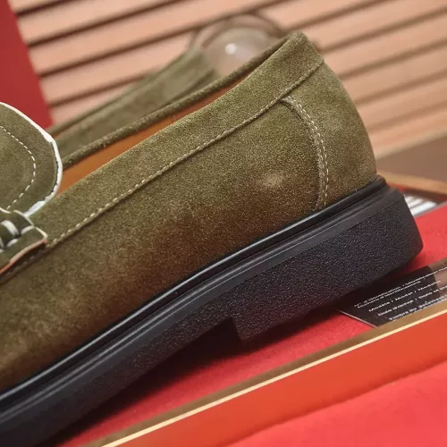 Replica Salvatore Ferragamo Leather Shoes For Men #1347967 $85.00 USD for Wholesale