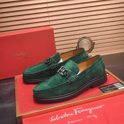 Salvatore Ferragamo Leather Shoes For Men #1347971