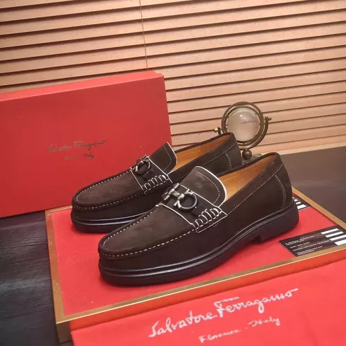 Salvatore Ferragamo Leather Shoes For Men #1347972