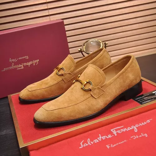 Salvatore Ferragamo Leather Shoes For Men #1347975
