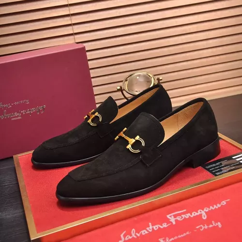 Salvatore Ferragamo Leather Shoes For Men #1347977