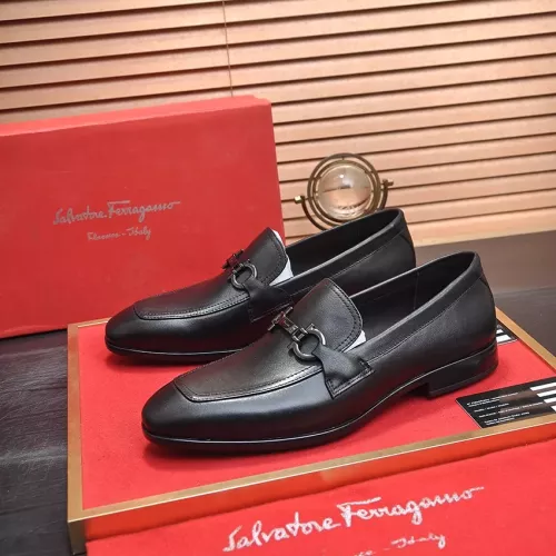 Salvatore Ferragamo Leather Shoes For Men #1347981