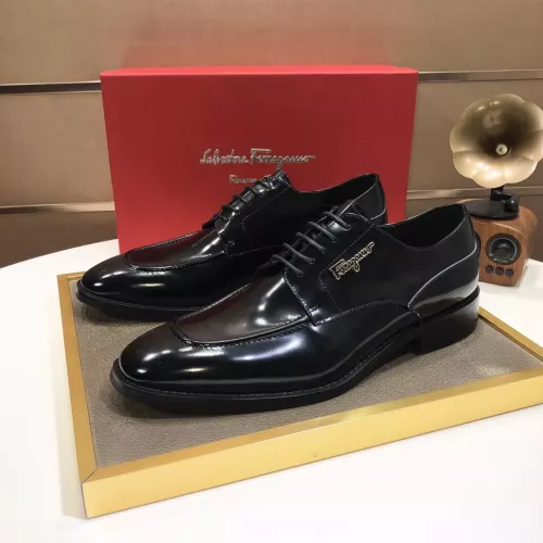 Salvatore Ferragamo Leather Shoes For Men #1348007