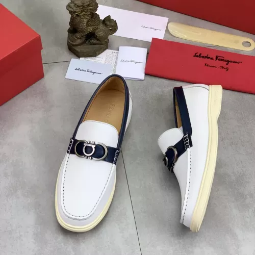 Salvatore Ferragamo Leather Shoes For Men #1348365
