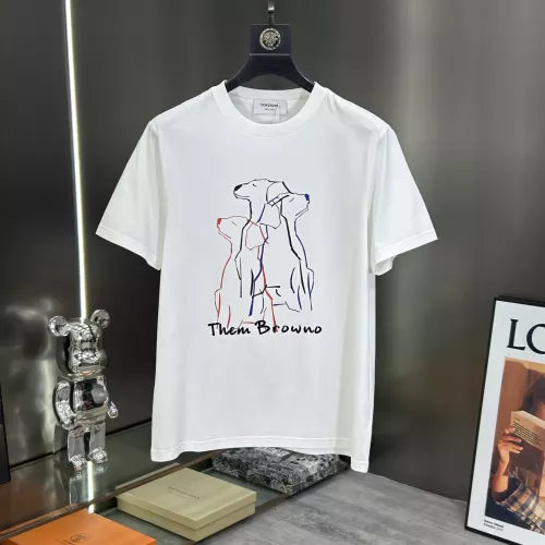 Replica Thom Browne TB T-Shirts Short Sleeved For Men #1349102, $80.00 USD, [ITEM#1349102], Replica Thom Browne TB T-Shirts outlet from China