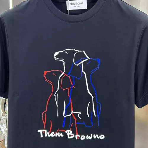 Replica Thom Browne TB T-Shirts Short Sleeved For Men #1349104 $80.00 USD for Wholesale