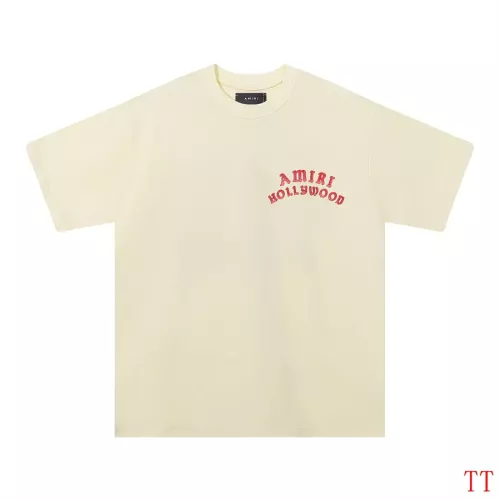Amiri T-Shirts Short Sleeved For Unisex #1350221