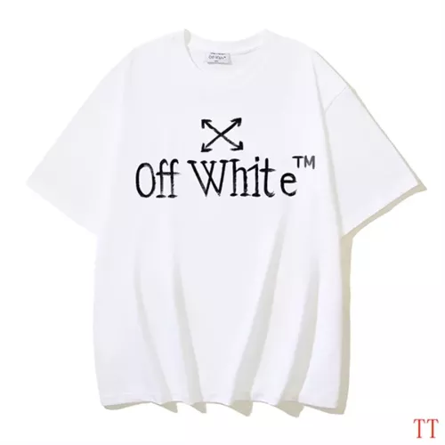 Replica Off-White T-Shirts Short Sleeved For Unisex #1350351, $32.00 USD, [ITEM#1350351], Replica Off-White T-Shirts outlet from China